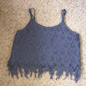 Rue21 Fringe Tank Top